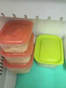 冷凍作り置き弁当。りんのおうちごはんを参考。