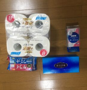 大王製紙の株主優待品（全部）