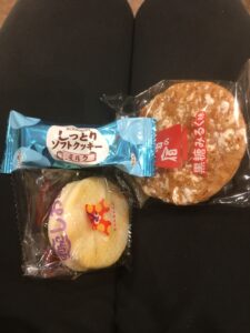 献血のお菓子